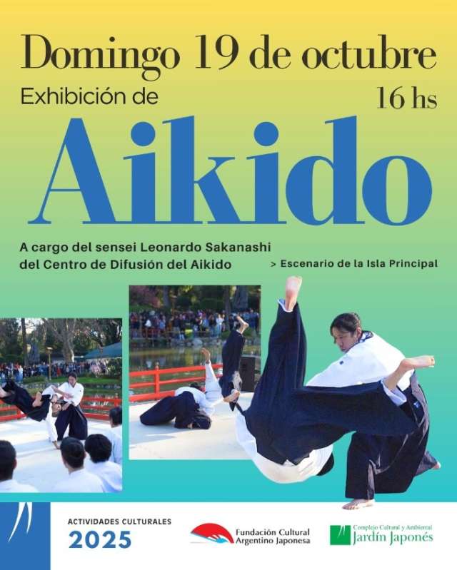 Exhibición de Aikido | Jardin Japones